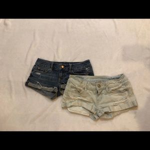 Destructed American Eagle Shorts